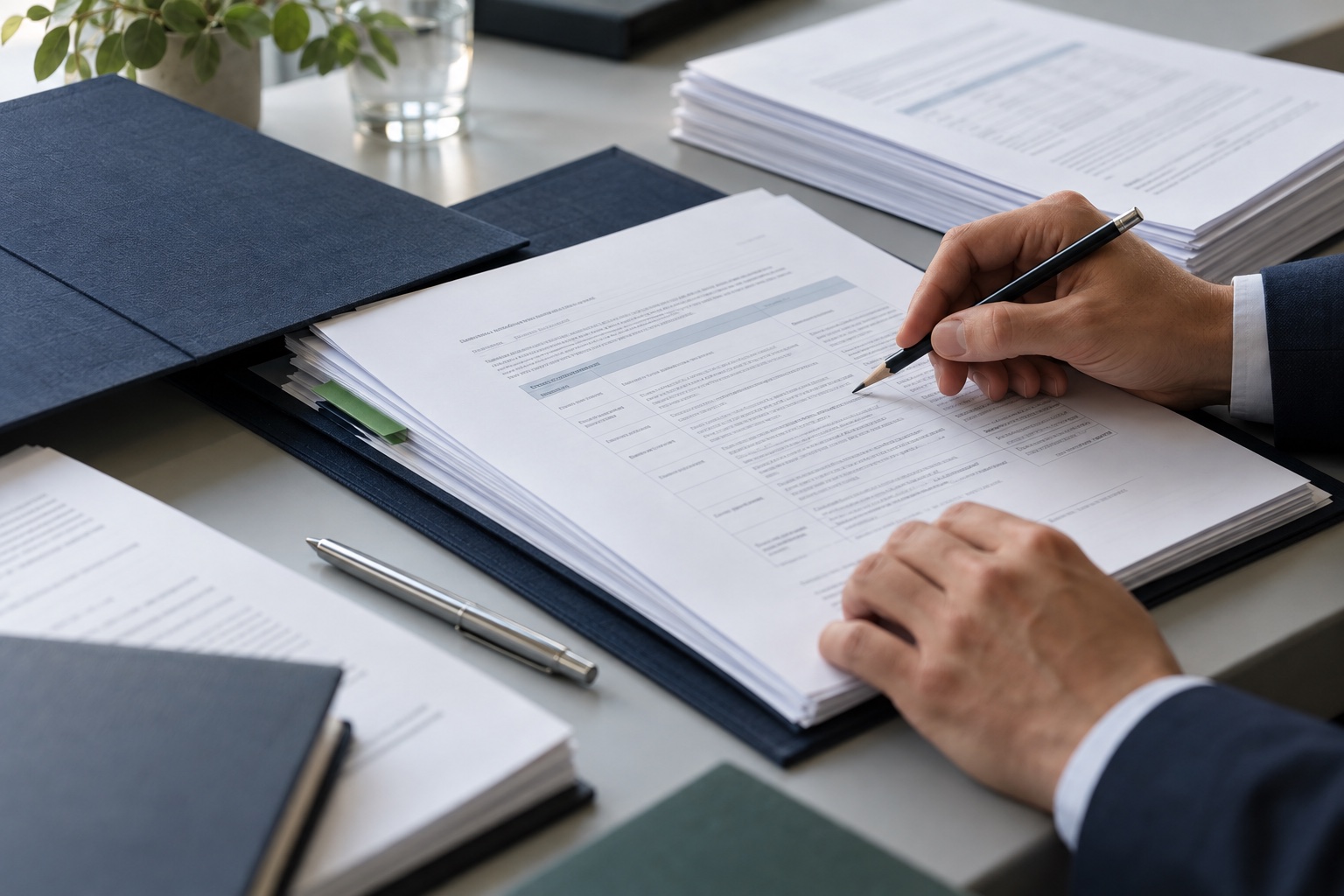 Préparation d’un dossier d’appel d’offres